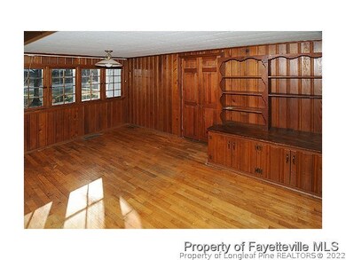 Hallway with unique doors