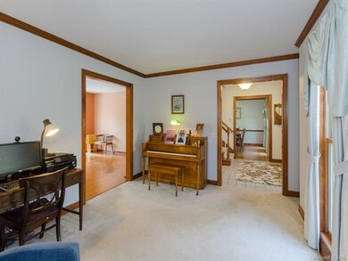Formal living room, office on main level