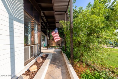 Walkway to front door