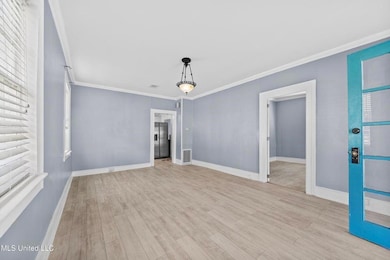 Living/Dining has luxury vinyl flooring which is t