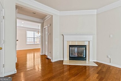 Living Room with Fireplace