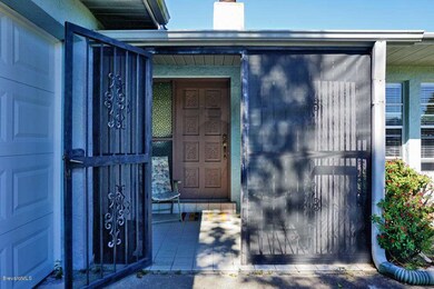 Screened entry