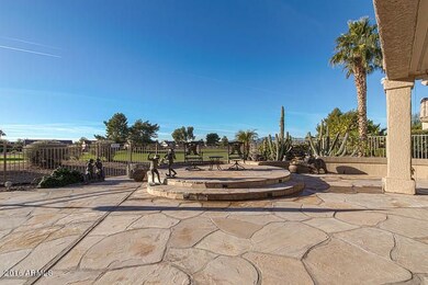 Raised Flagstone Seating Area