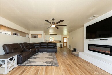 great room open to kitchen