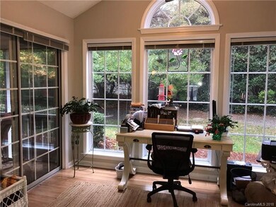 Wall to wall windows with this fabulous sun room o