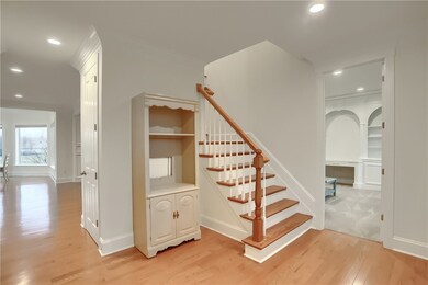 View into the house after entering front door.