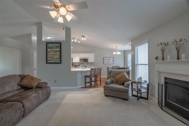 Great room opens to breakfast room and kitchen
