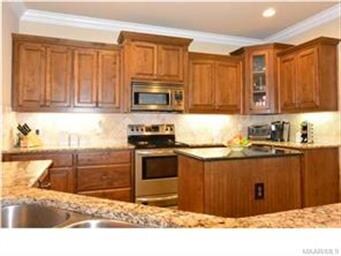 GREAT VIEW OF THE CUSTOM CABINETRY AND SMOOTH SURF