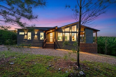 View of contemporary home