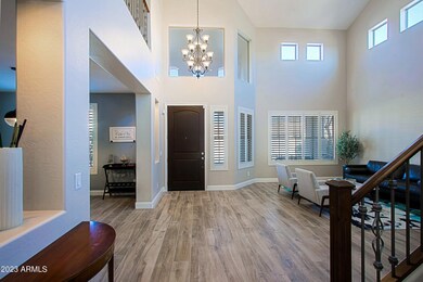 Foyer and Living Room