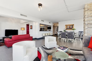 Full view of the living areas.