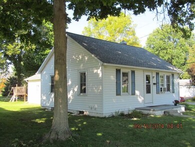 West side of the house.