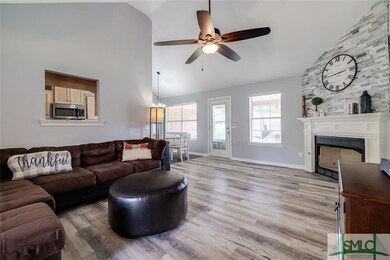 Living Room with Fireplace