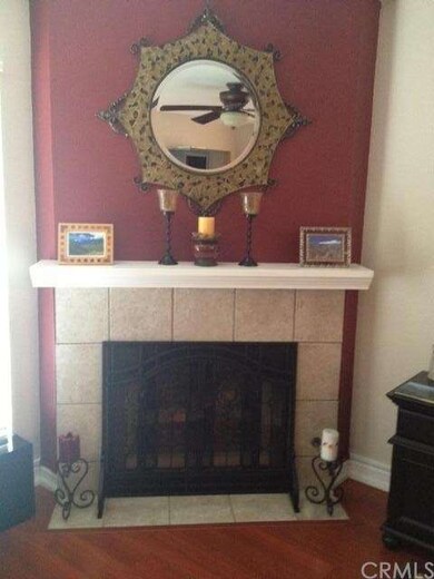 Fire place in the living room