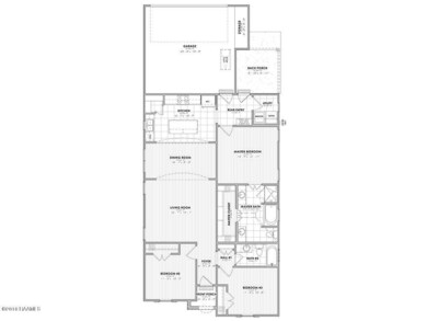 Martinique Caribbean Cottage I -Plan