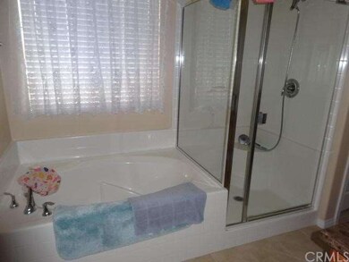 Master Bathroom with soaking tub and seperate larg