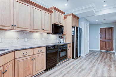 kitchen - view towards entry