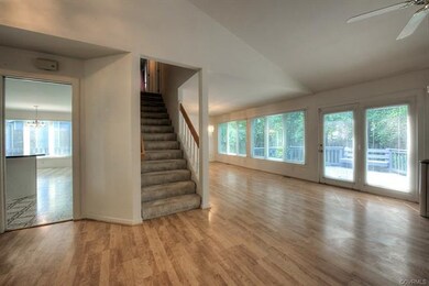 Turn left to go into kitchen or upstairs to 3 bedr