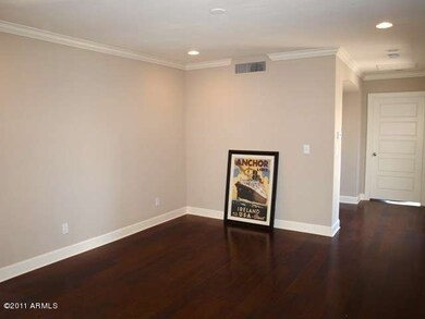 Family Room with Crown Molding