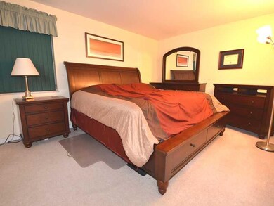 Master Bedroom. Master bedroom with half bath and 