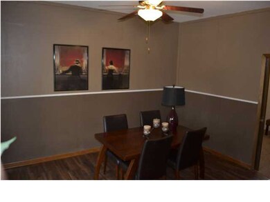 Formal Dining Room a step from the kitchen, newer 
