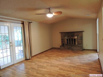 The family room is directly off the front entry wi