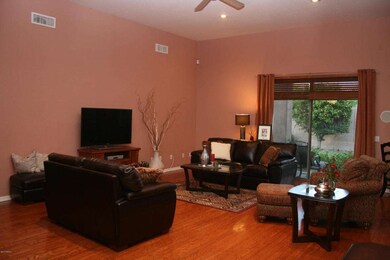 Soaring 12' ceilings