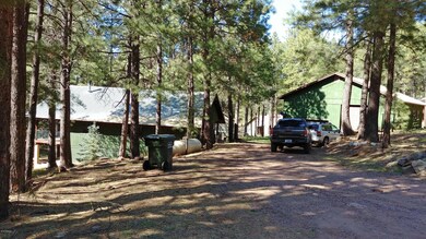 Graveled driveway