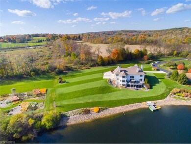 An amazing view of the rear of the house and prope