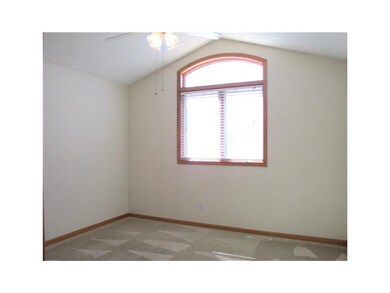 Bedroom. Bedroom with beautiful atrium window and 