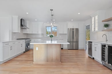 Lots of counter space for all of your food prep an