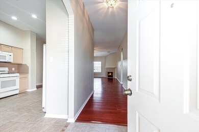 Formal entry leads into hallway leading into the l