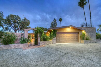 Gated Courtyard Entry