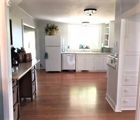 Kitchen front view