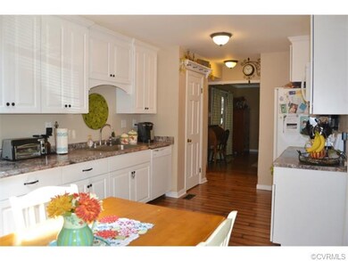 Big pantry and plenty of counter space. Notice ful