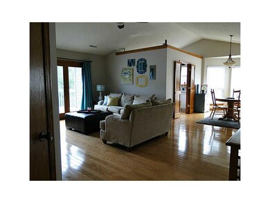 Great Room. Hardwood floors all throughout great r