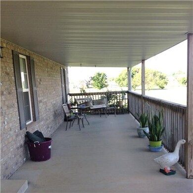 Wide rocking chair front porch!