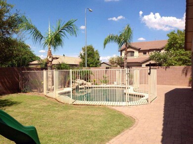 Fenced Play Pool