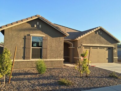 Front yard home elevation