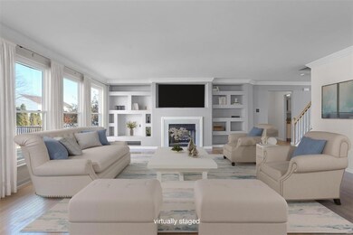 Virtually Staged Family Room