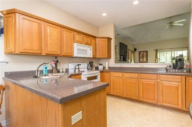 Lot is cabinets!  Open to living room, let the coo
