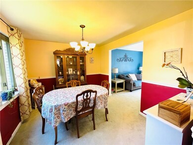 Dining room view from the kitchen