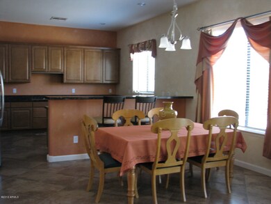 Dining and kitchen