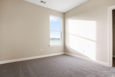 This Bedroom has a walk-in closet