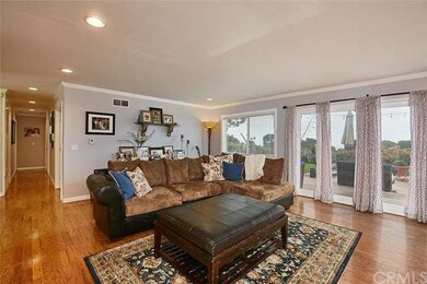 Living room as viewed toward the back yard and dow