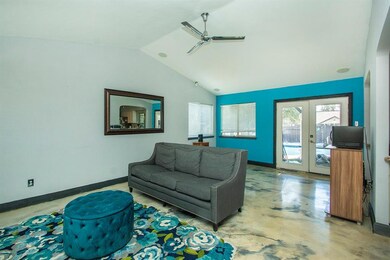 Anothe shot of the stacking living dining area