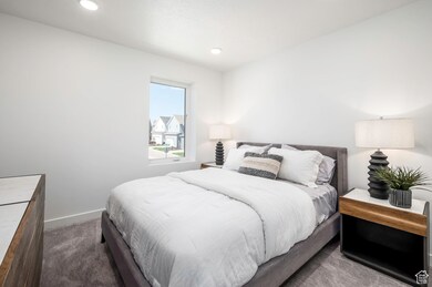 Your own private retreat—calm, cozy, and just the right amount of luxurious. *Model Home Photo