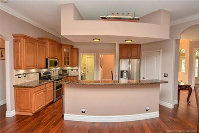 Kitchen view from family room