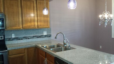 Kitchen open to Dining