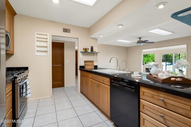 Kitchen Opening into Living room
